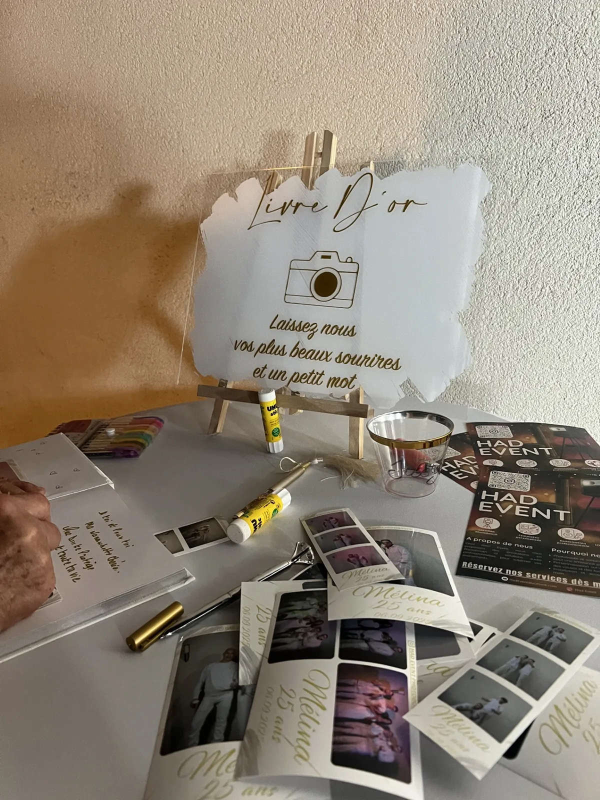 Livre d'or photobooth